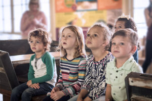 Story time participants at the Port Royal Maritime Center